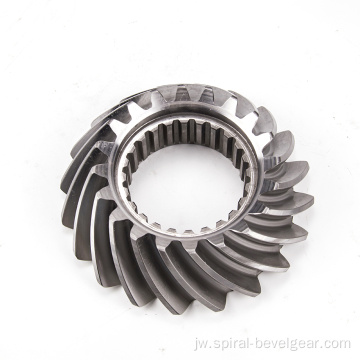 Geser spiral bevel kanggo mesin ukuran lancar